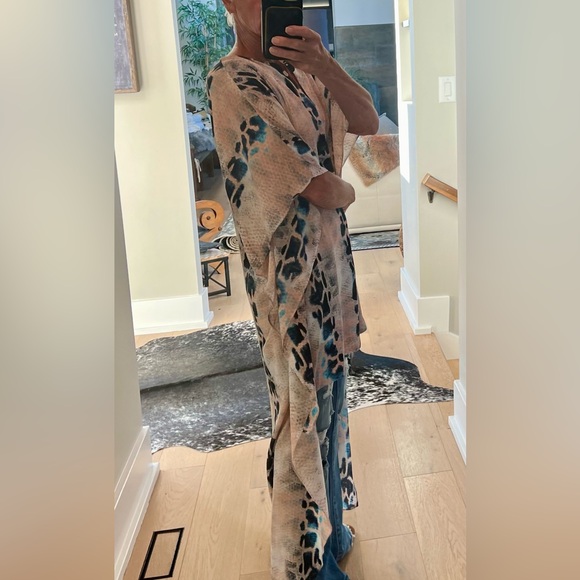 NWOT Buddy Love high low caftan runs easy, worn once - Picture 5 of 6